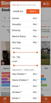 Simterest android App screenshot 1