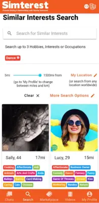 Simterest android App screenshot 3